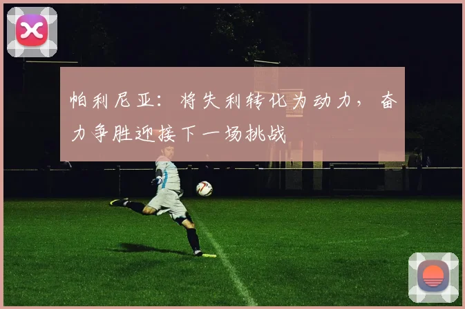 帕利尼亚：将失利转化为动力，奋力争胜迎接下一场挑战